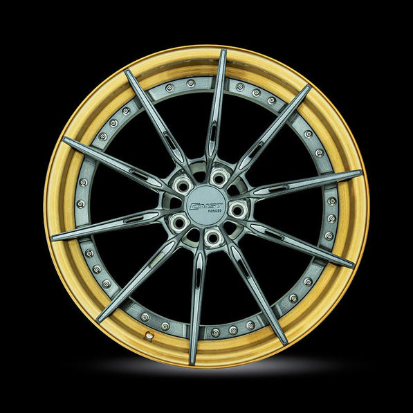 CMST 2 - Piece Custom Forged Wheels CT319 Aftermarket Carbon Fiber Part / Bodykit - Robot Bodykits