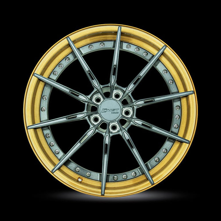 CMST 2 - Piece Custom Forged Wheels CT319 Aftermarket Carbon Fiber Part / Bodykit - Robot Bodykits