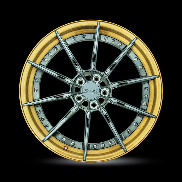 CMST 2 - Piece Custom Forged Wheels CT319 Aftermarket Carbon Fiber Part / Bodykit - Robot Bodykits