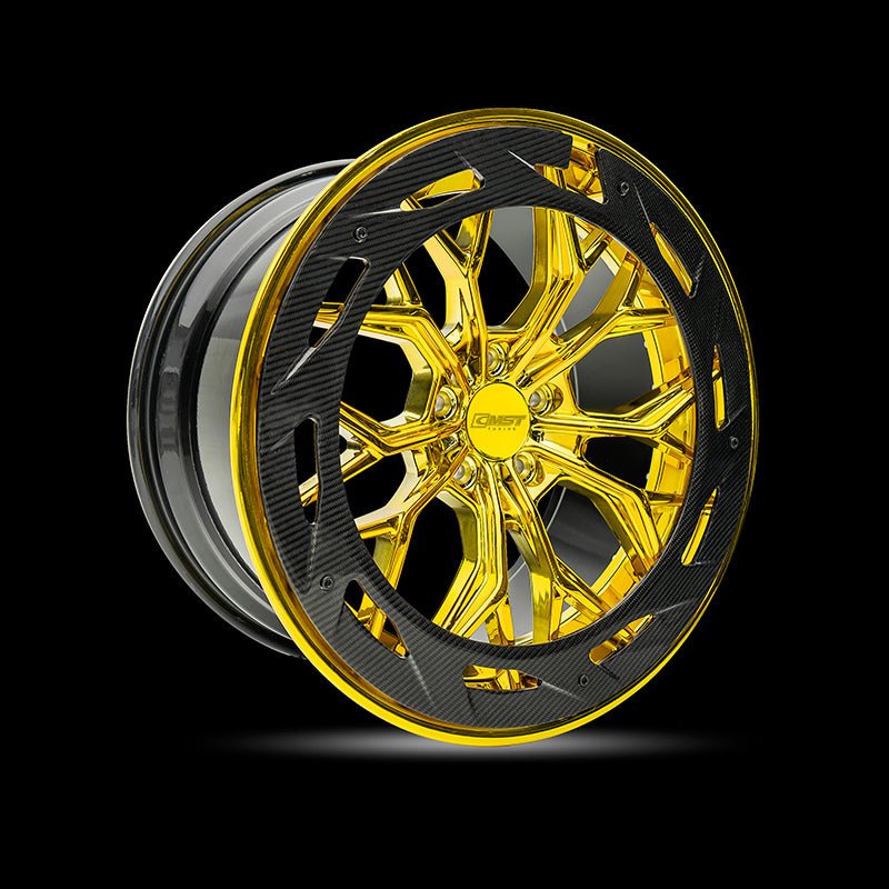 CMST 2 - Piece Custom Forged Wheels CT320 Aftermarket Carbon Fiber Part / Bodykit - Robot Bodykits