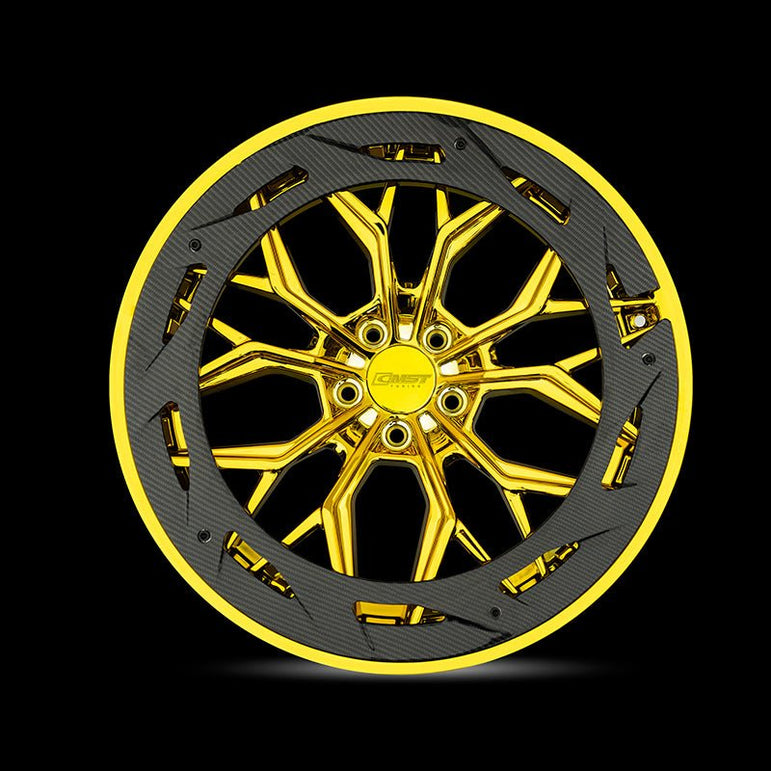 CMST 2 - Piece Custom Forged Wheels CT320 Aftermarket Carbon Fiber Part / Bodykit - Robot Bodykits