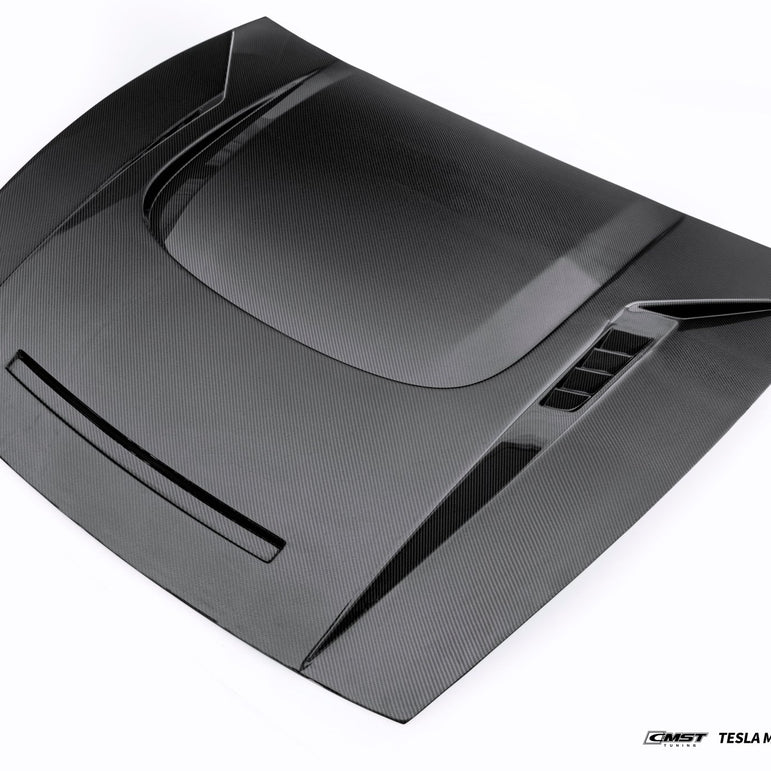 CMST 2025+ Tesla Model Y Carbon Fibre Bonnet / Hood Options Aftermarket Carbon Fiber Part / Bodykit - Robot Bodykits