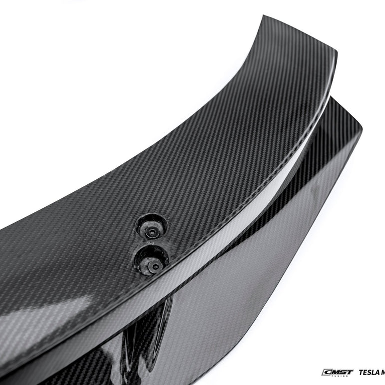 CMST 2025+ Tesla Model Y Carbon Fibre Spoiler Options Aftermarket Carbon Fiber Part / Bodykit - Robot Bodykits