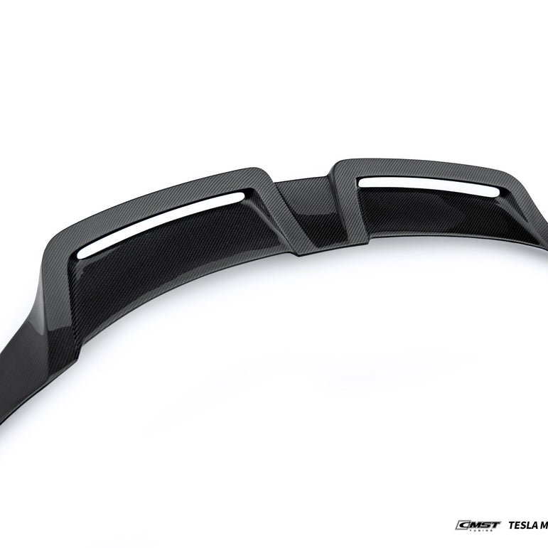 CMST 2025+ Tesla Model Y Carbon Fibre Spoiler Options Aftermarket Carbon Fiber Part / Bodykit - Robot Bodykits
