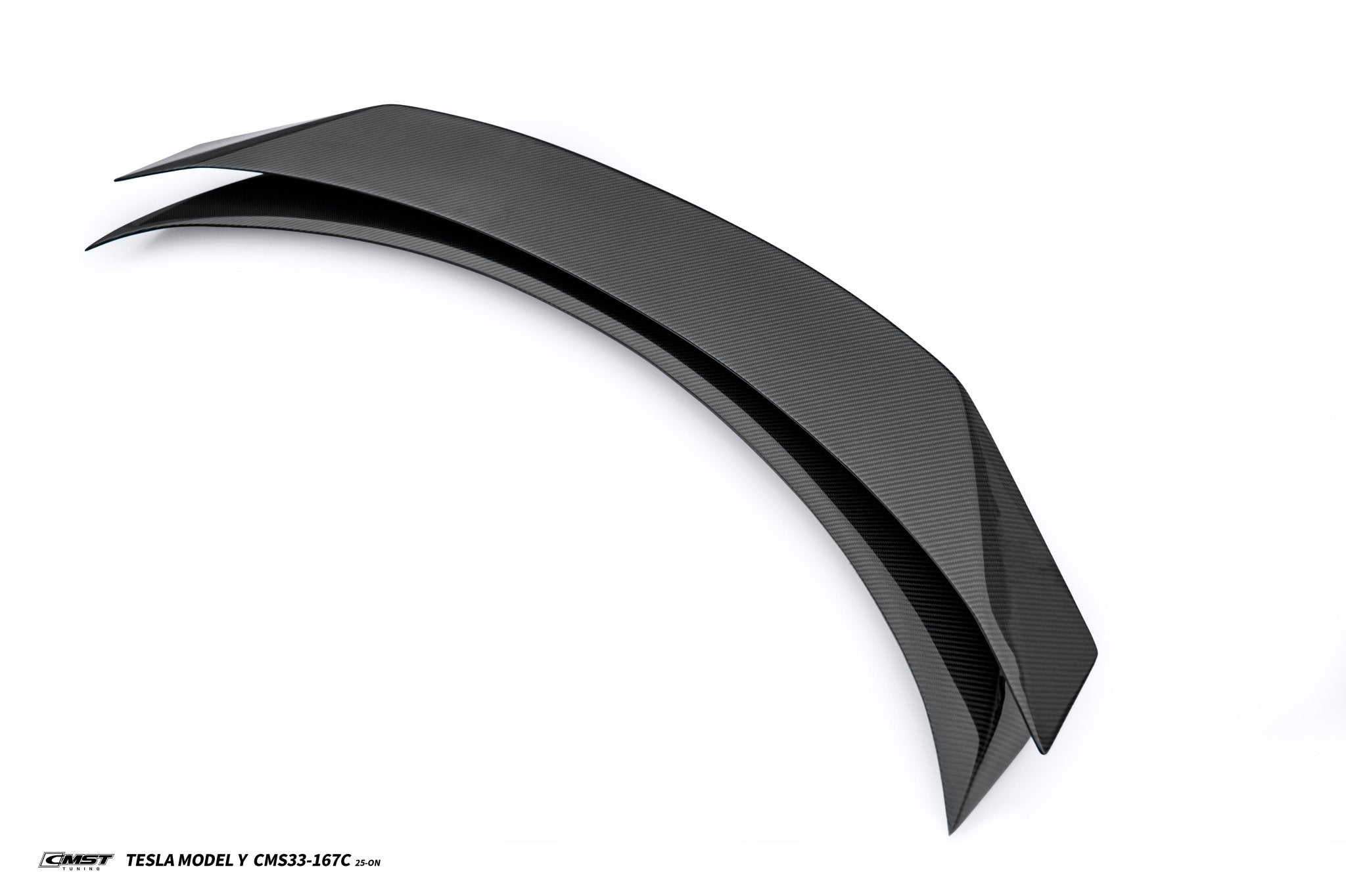 CMST 2025+ Tesla Model Y Carbon Fibre Spoiler Options Aftermarket Carbon Fiber Part / Bodykit - Robot Bodykits