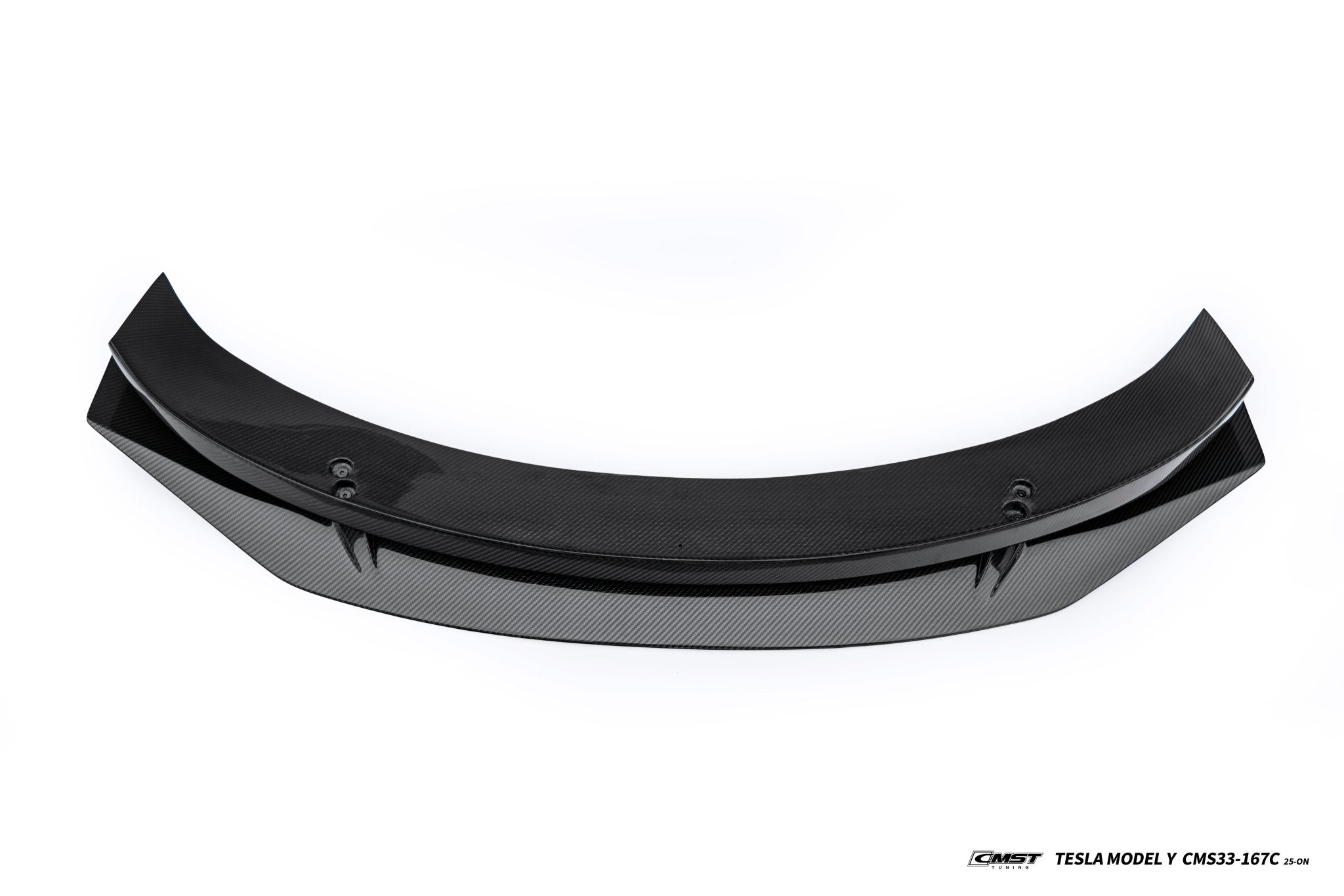CMST 2025+ Tesla Model Y Carbon Fibre Spoiler Options Aftermarket Carbon Fiber Part / Bodykit - Robot Bodykits