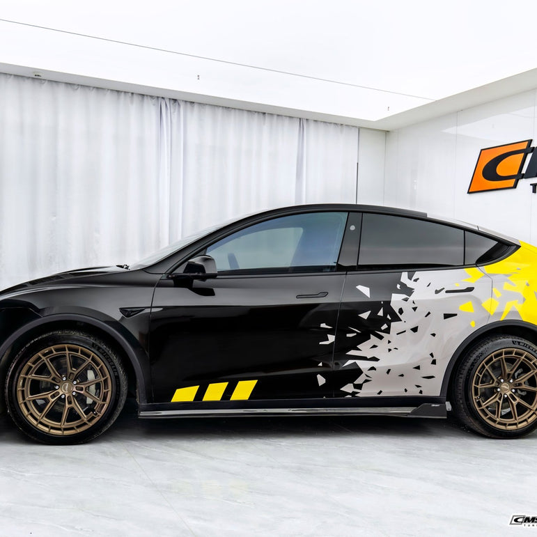 CMST 2025+ Tesla Model Y Lowline Kit Carbon Fibre Bodykit V.1 Aftermarket Carbon Fiber Part / Bodykit - Robot Bodykits