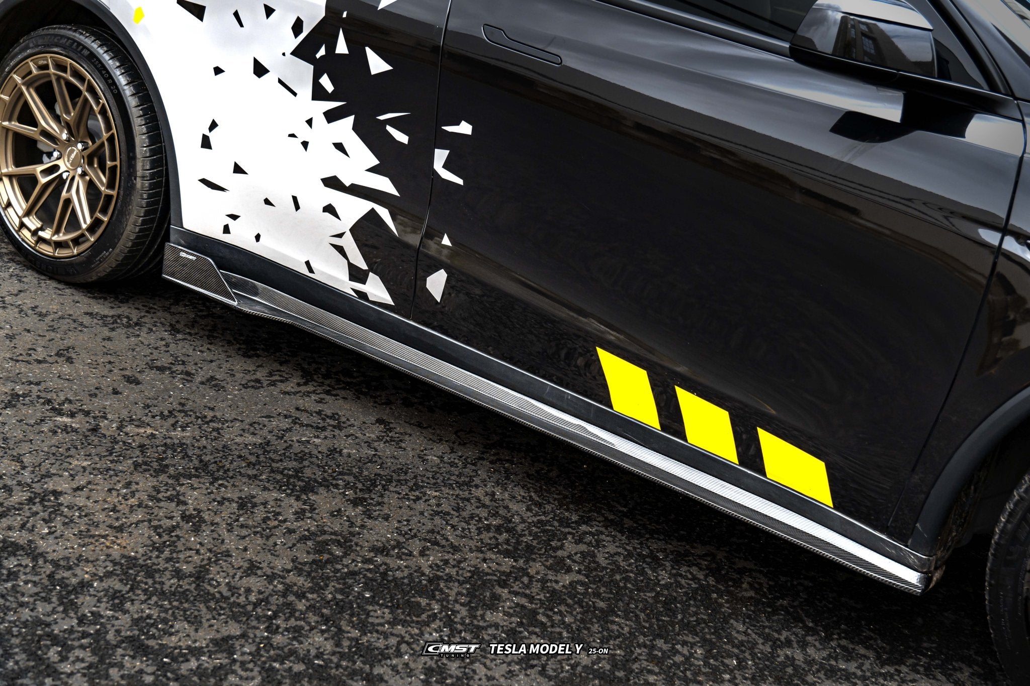 CMST 2025+ Tesla Model Y Lowline Kit Carbon Fibre Bodykit V.1 Aftermarket Carbon Fiber Part / Bodykit - Robot Bodykits