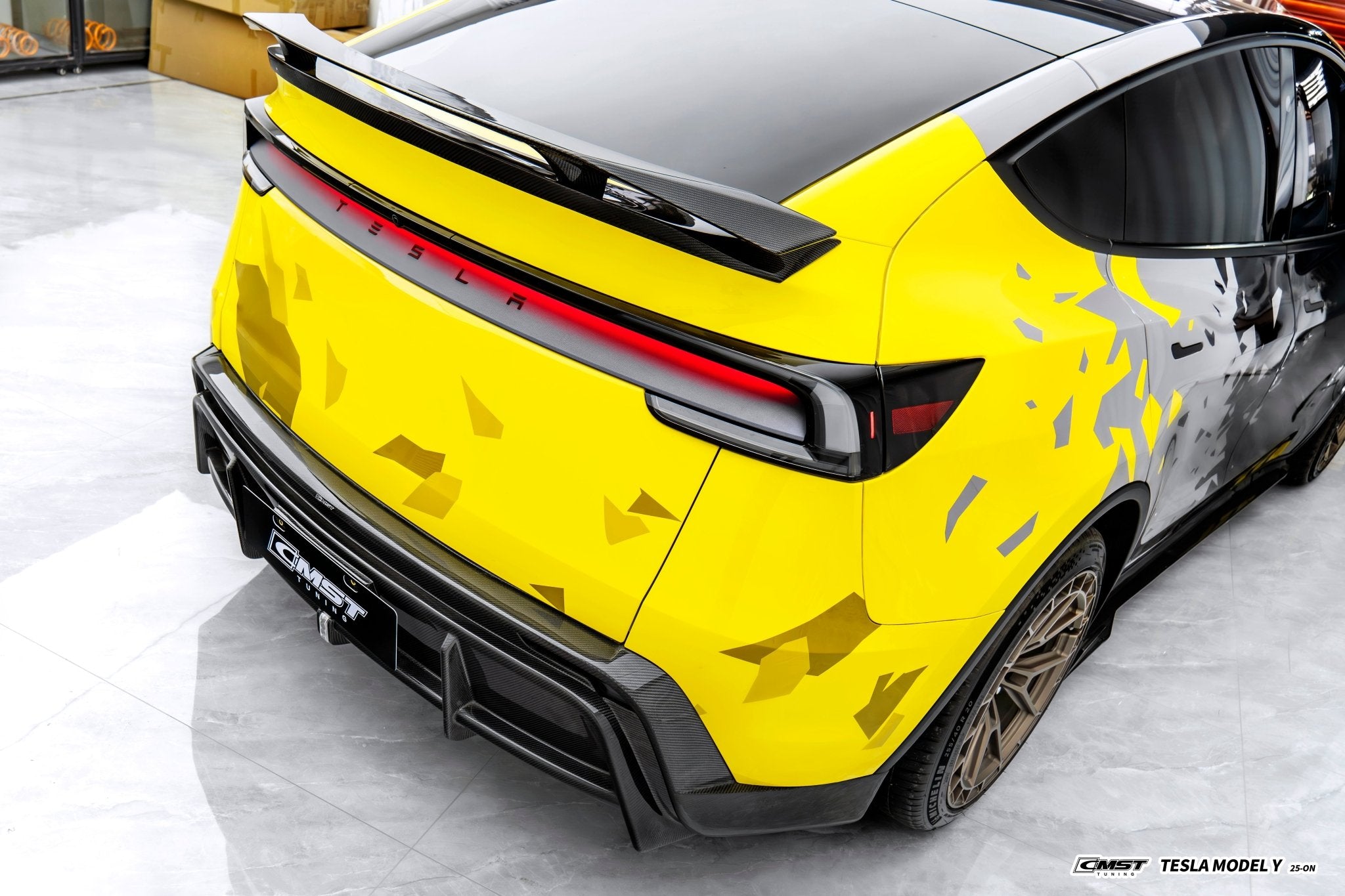 CMST 2025+ Tesla Model Y Lowline Kit Carbon Fibre Bodykit V.1 Aftermarket Carbon Fiber Part / Bodykit - Robot Bodykits