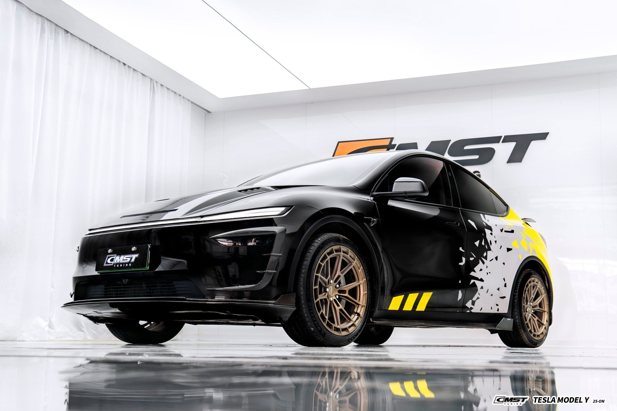 CMST 2025+ Tesla Model Y Lowline Kit Carbon Fibre Bodykit V.1 Aftermarket Carbon Fiber Part / Bodykit - Robot Bodykits
