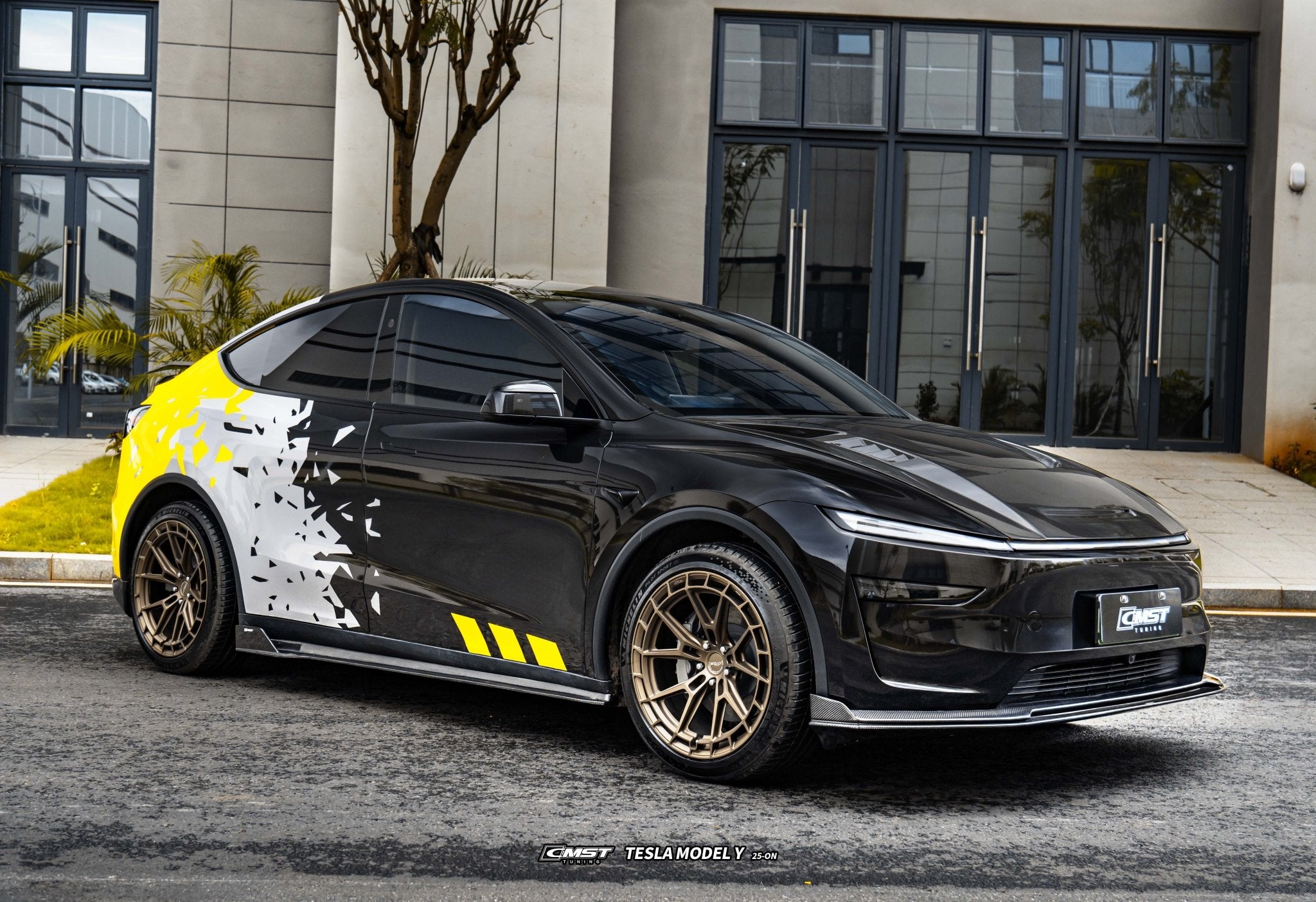 CMST 2025+ Tesla Model Y Lowline Kit Carbon Fibre Bodykit V.1 Aftermarket Carbon Fiber Part / Bodykit - Robot Bodykits