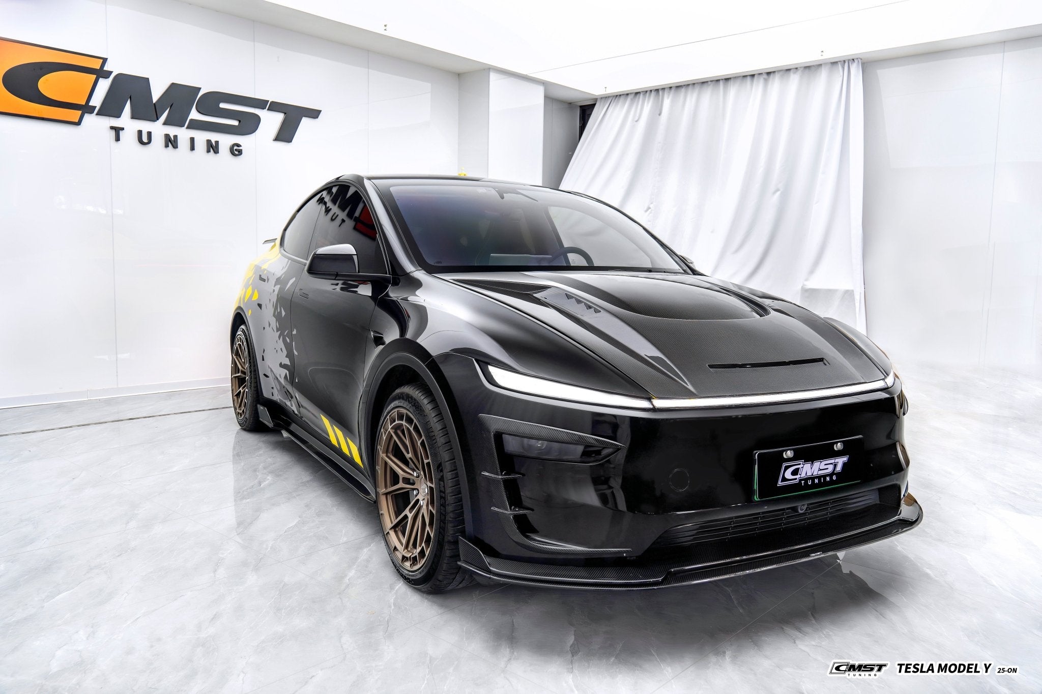 CMST 2025+ Tesla Model Y Lowline Kit Carbon Fibre Bodykit V.1 Aftermarket Carbon Fiber Part / Bodykit - Robot Bodykits