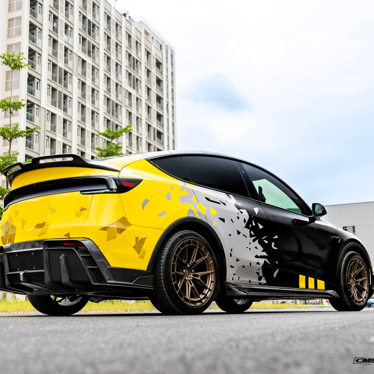 CMST 2025+ Tesla Model Y Lowline Kit Carbon Fibre Bodykit V.2 Aftermarket Carbon Fiber Part / Bodykit - Robot Bodykits
