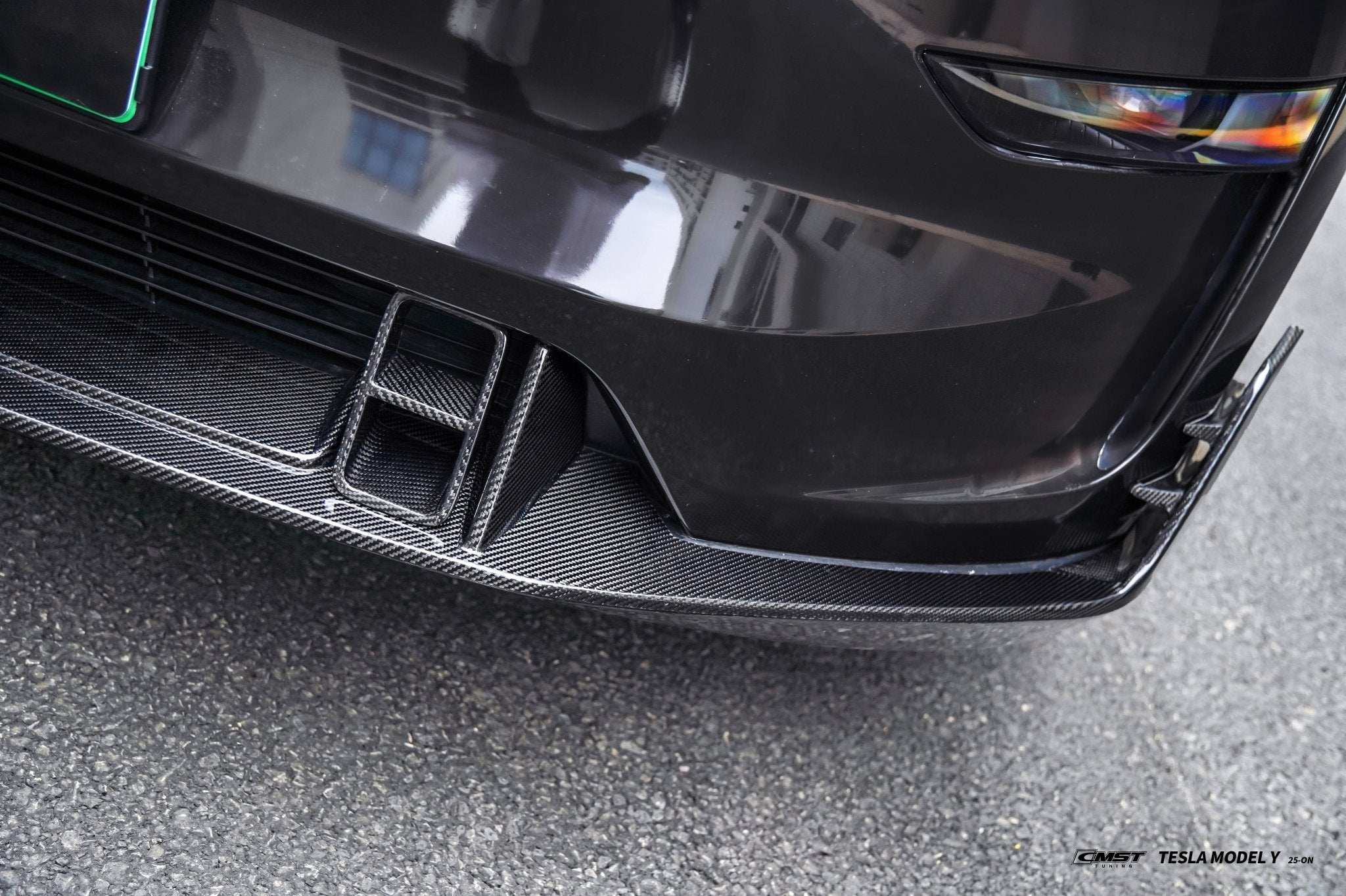 CMST 2025+ Tesla Model Y Lowline Kit Carbon Fibre Bodykit V.2 Aftermarket Carbon Fiber Part / Bodykit - Robot Bodykits