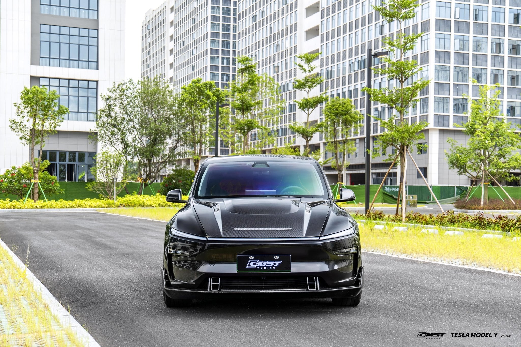 CMST 2025+ Tesla Model Y Lowline Kit Carbon Fibre Bodykit V.2 Aftermarket Carbon Fiber Part / Bodykit - Robot Bodykits