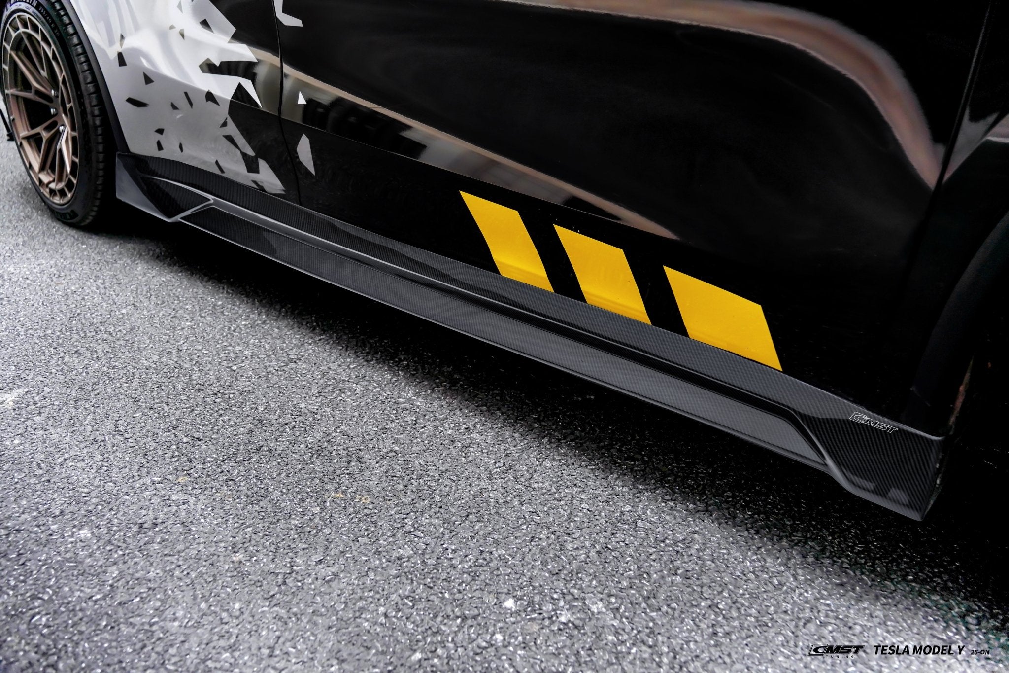 CMST 2025+ Tesla Model Y Lowline Kit Carbon Fibre Bodykit V.2 Aftermarket Carbon Fiber Part / Bodykit - Robot Bodykits