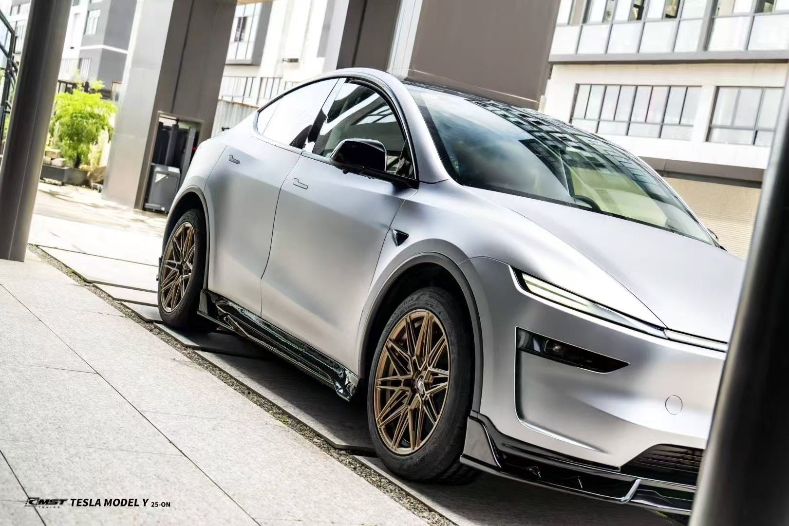 CMST 2025+ Tesla Model Y Lowline Kit Gloss Black Bodykit Aftermarket Carbon Fiber Part / Bodykit - Robot Bodykits