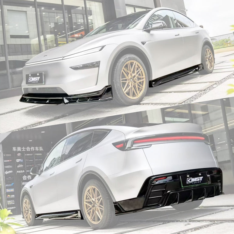 CMST 2025+ Tesla Model Y Lowline Kit Gloss Black Bodykit Aftermarket Carbon Fiber Part / Bodykit - Robot Bodykits