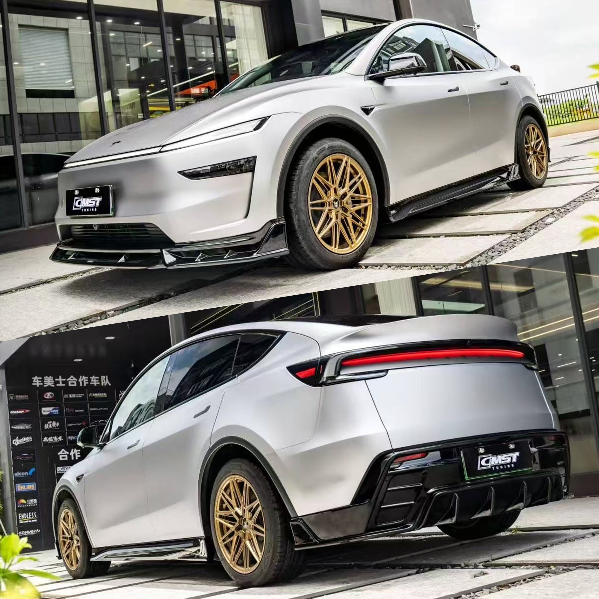 CMST 2025+ Tesla Model Y Lowline Kit Gloss Black Bodykit Aftermarket Carbon Fiber Part / Bodykit - Robot Bodykits