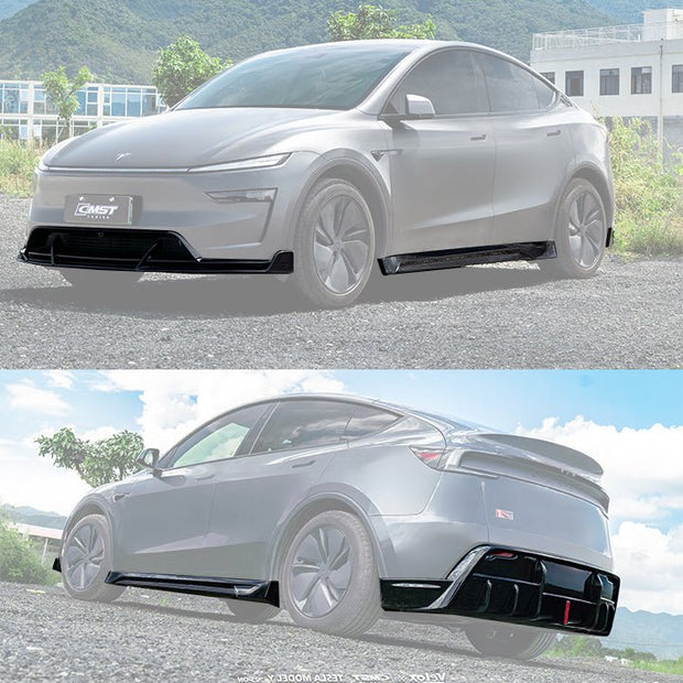 CMST 2025+ Tesla Model Y PERFORMANCE Lowline Kit Gloss Black Bodykit Aftermarket Carbon Fiber Part / Bodykit - Robot Bodykits