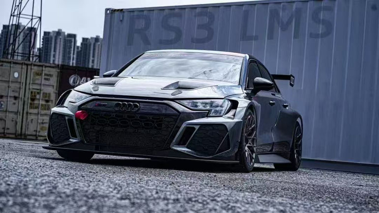 CMST Audi RS3 LMS TCR 8Y FRP or Carbon Fibre Bodykit Aftermarket Carbon Fiber Part / Bodykit - Robot Bodykits