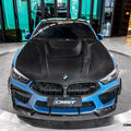 CMST Carbon BMW M8 F91 F92, 8 Series G16, G15, G15, F91 and F92 Bonnet v1 Aftermarket Carbon Fiber Part / Bodykit - Robot Bodykits