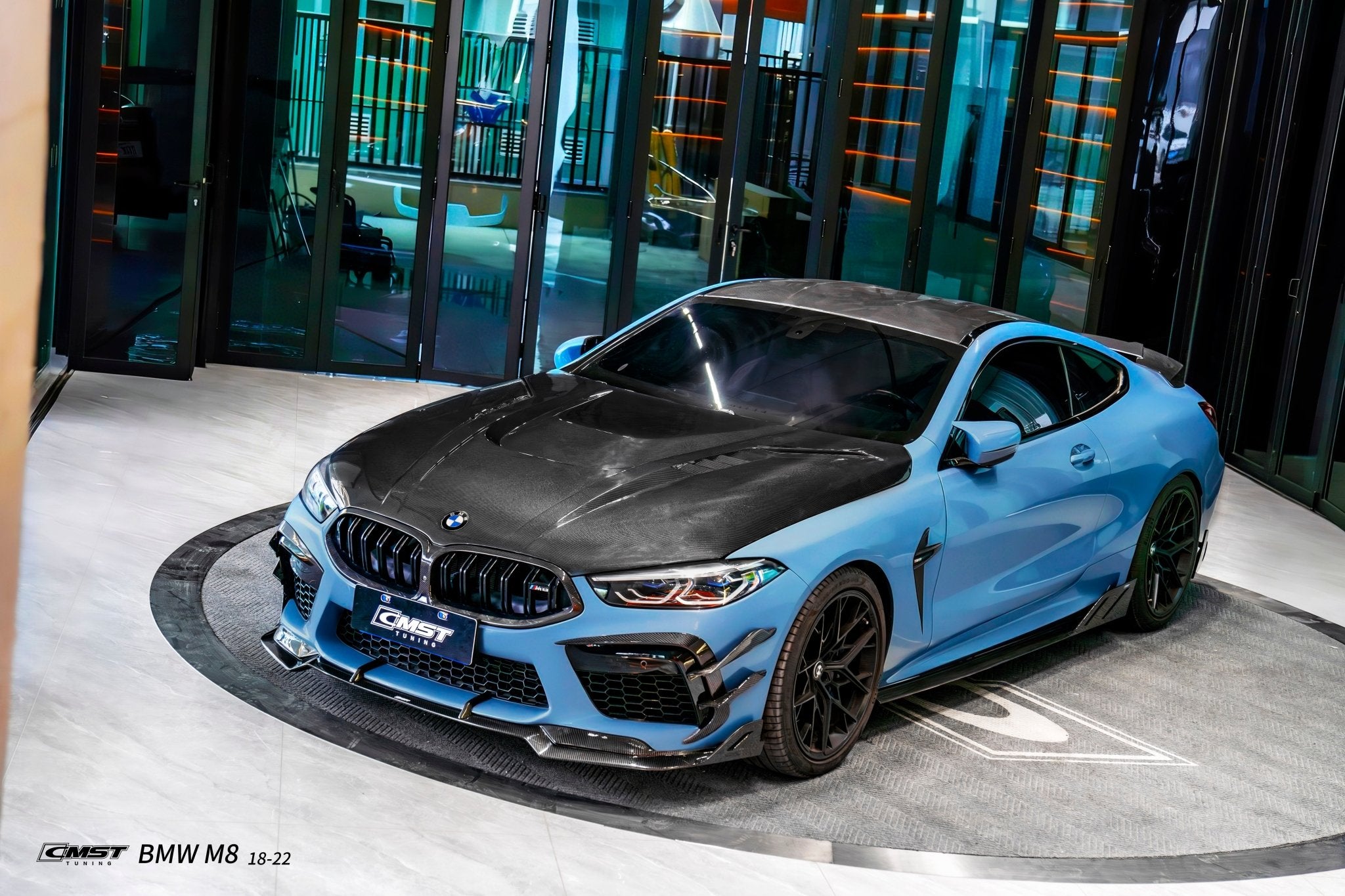 CMST Carbon BMW M8 F91 F92, 8 Series G16, G15, G15, F91 and F92 Bonnet v1 Aftermarket Carbon Fiber Part / Bodykit - Robot Bodykits