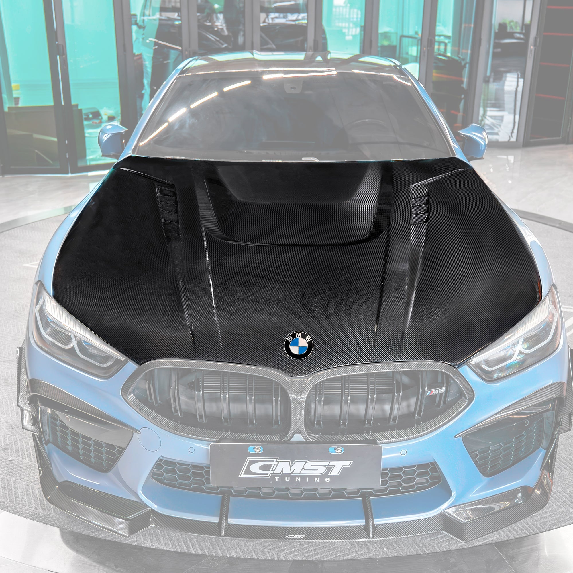 CMST Carbon BMW M8 F91 F92, 8 Series G16, G15, G15, F91 and F92 Bonnet v1 Aftermarket Carbon Fiber Part / Bodykit - Robot Bodykits