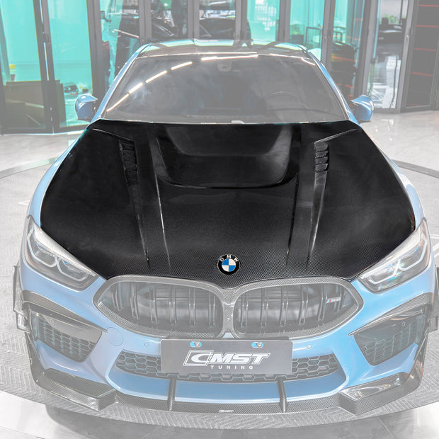 CMST Carbon BMW M8 F91 F92, 8 Series G16, G15, G15, F91 and F92 Bonnet v1 Aftermarket Carbon Fiber Part / Bodykit - Robot Bodykits