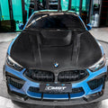 CMST Carbon BMW M8 F91 F92, 8 Series G16, G15, G15, F91 and F92 Bonnet v1 Aftermarket Carbon Fiber Part / Bodykit - Robot Bodykits