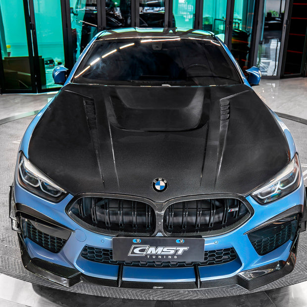 CMST Carbon BMW M8 F91 F92, 8 Series G16, G15, G15, F91 and F92 Bonnet v1 Aftermarket Carbon Fiber Part / Bodykit - Robot Bodykits