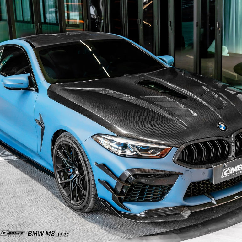 CMST Carbon BMW M8 F91 F92, 8 Series G16, G15, G15, F91 and F92 Transparent Bonnet Aftermarket Carbon Fiber Part / Bodykit - Robot Bodykits