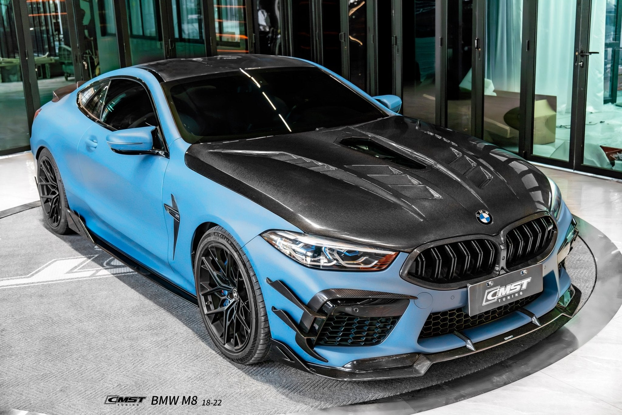 CMST Carbon BMW M8 F91 F92, 8 Series G16, G15, G15, F91 and F92 Transparent Bonnet Aftermarket Carbon Fiber Part / Bodykit - Robot Bodykits