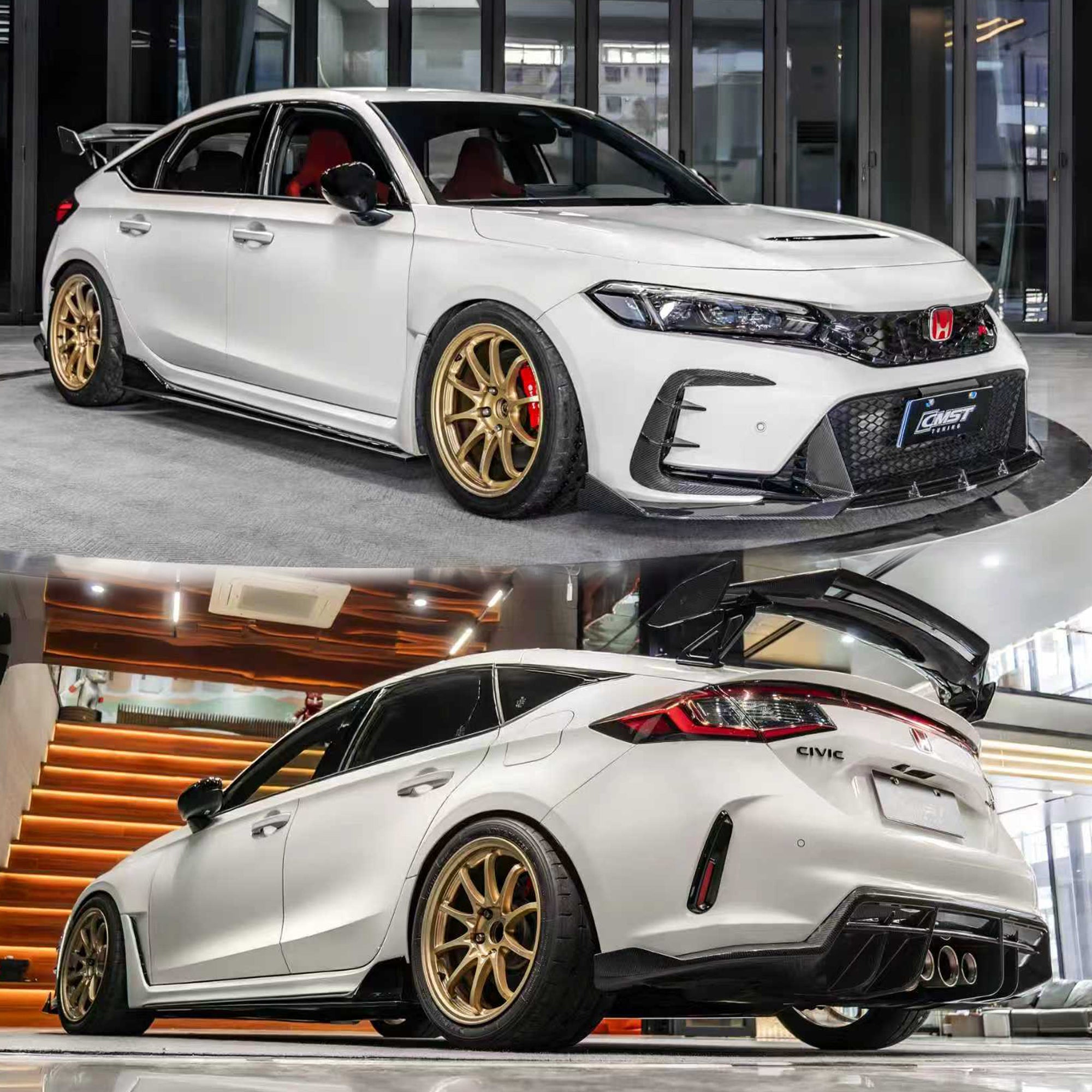 CMST Carbon Fiber Full Body Kit for Honda Civic Type R FL5 2023, 2024, and 2025 models Aftermarket Carbon Fiber Part / Bodykit - Robot Bodykits