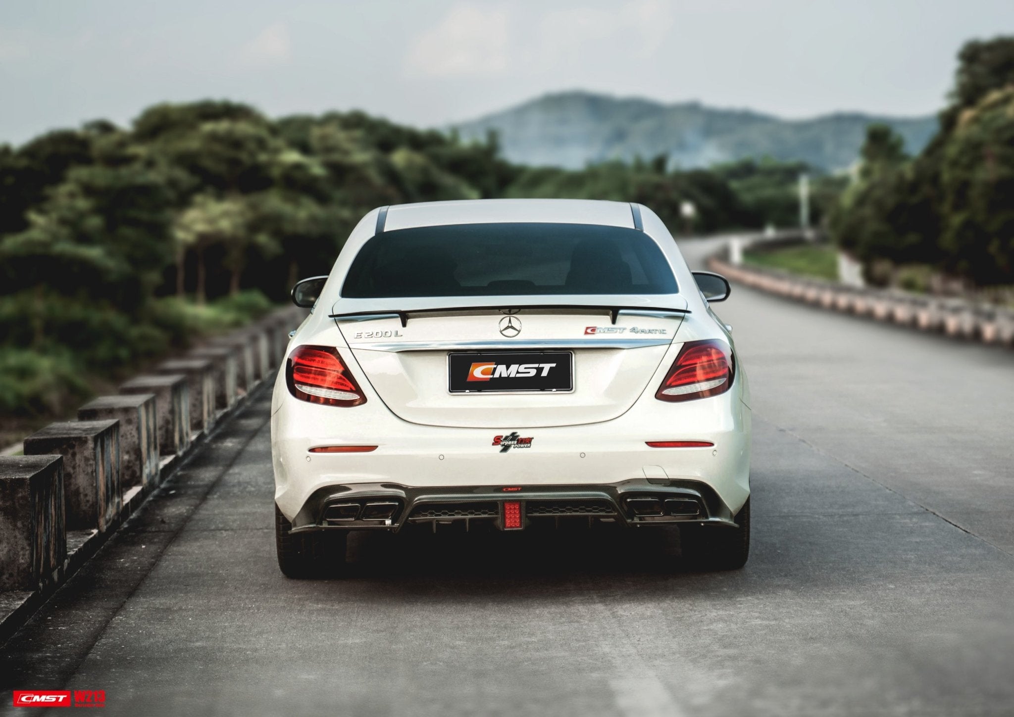 CMST Carbon Fiber Full Body Kit for Mercedes Benz E - Class 4 Door W213 2017 - 2019 Aftermarket Carbon Fiber Part / Bodykit - Robot Bodykits