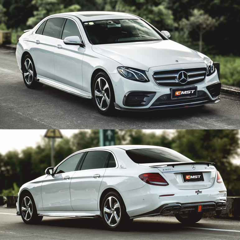 CMST Carbon Fiber Full Body Kit for Mercedes Benz E - Class 4 Door W213 2017 - 2019 Aftermarket Carbon Fiber Part / Bodykit - Robot Bodykits