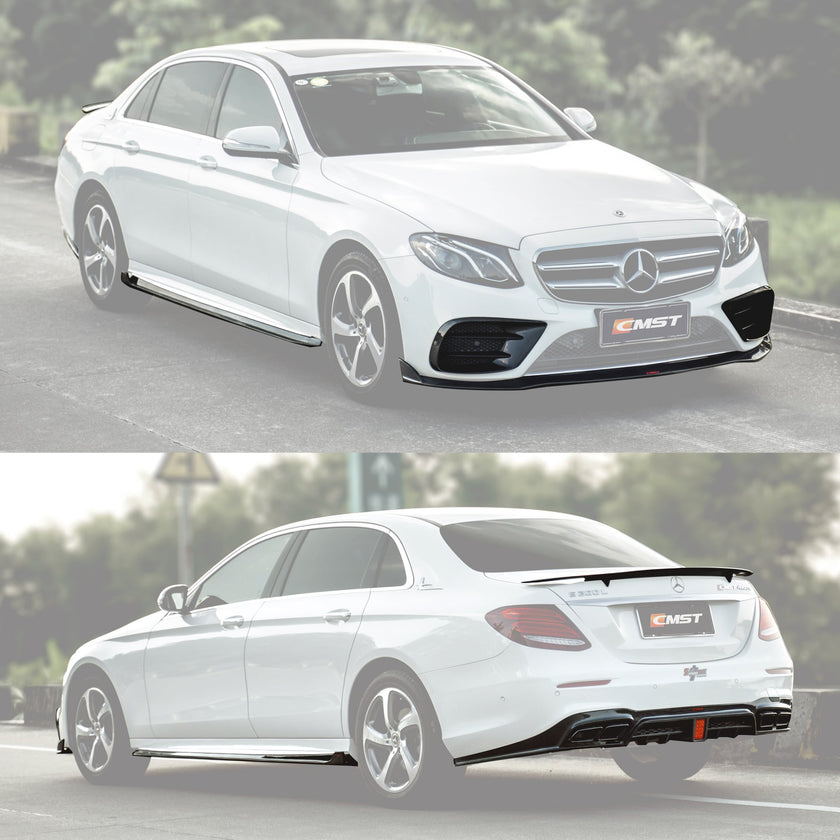 CMST Carbon Fiber Full Body Kit for Mercedes Benz E - Class 4 Door W213 2017 - 2019 Aftermarket Carbon Fiber Part / Bodykit - Robot Bodykits