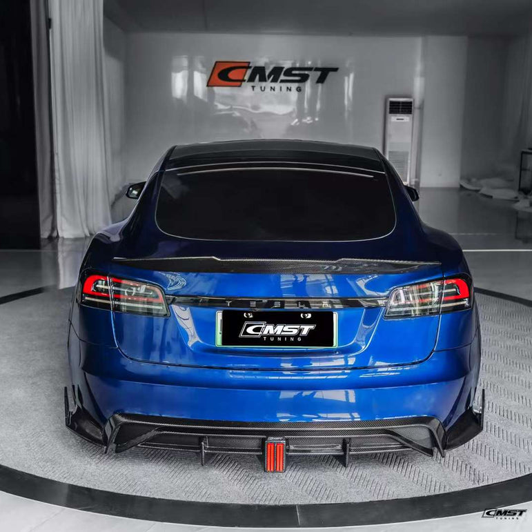 CMST Carbon Fiber Full Body Kit for Tesla Model S 2023+ Aftermarket Carbon Fiber Part / Bodykit - Robot Bodykits