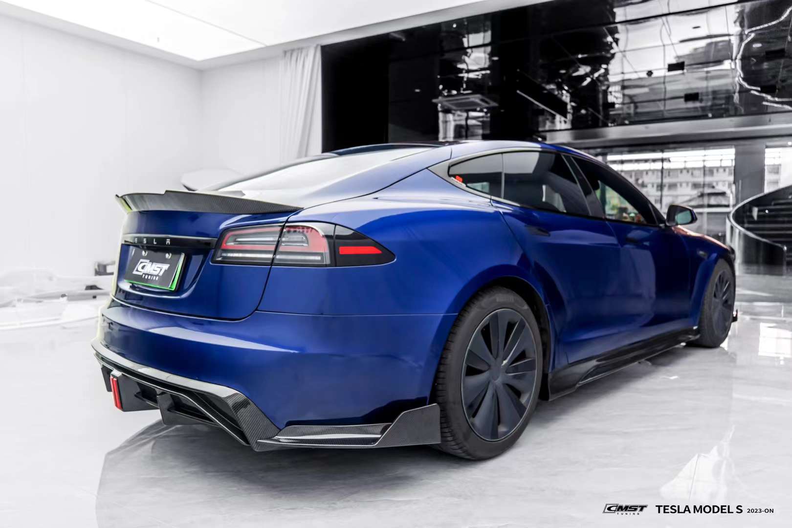 CMST Carbon Fiber Full Body Kit for Tesla Model S 2023+ Aftermarket Carbon Fiber Part / Bodykit - Robot Bodykits