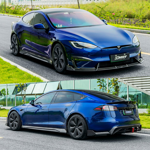 CMST Carbon Fiber Full Body Kit for Tesla Model S 2023+ Aftermarket Carbon Fiber Part / Bodykit - Robot Bodykits