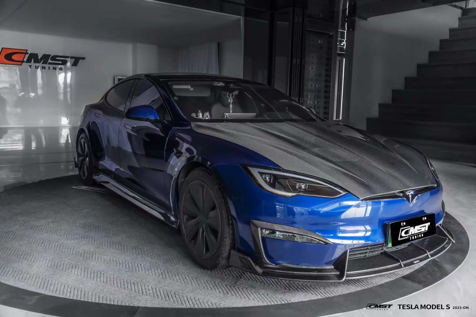 CMST Carbon Fiber Full Body Kit for Tesla Model S 2023+ Aftermarket Carbon Fiber Part / Bodykit - Robot Bodykits