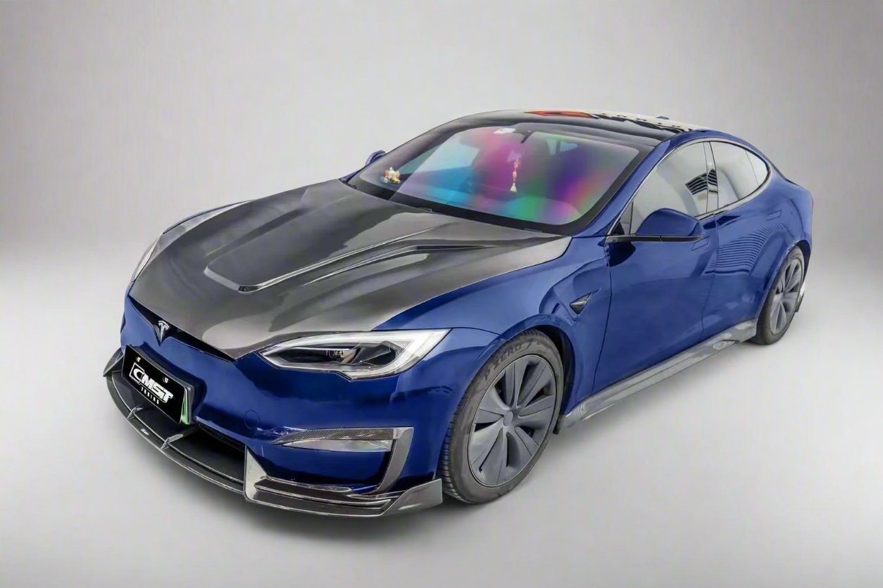 CMST Carbon Fiber Full Body Kit for Tesla Model S 2023+ Aftermarket Carbon Fiber Part / Bodykit - Robot Bodykits