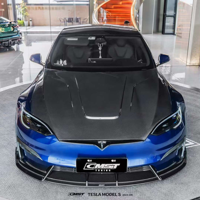 CMST Carbon Fiber Full Body Kit for Tesla Model S 2023+ Aftermarket Carbon Fiber Part / Bodykit - Robot Bodykits