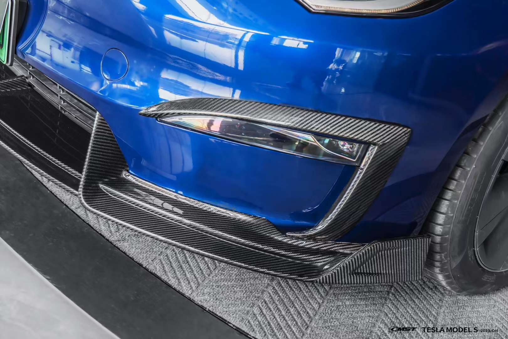 CMST Carbon Fiber Full Body Kit for Tesla Model S 2023+ Aftermarket Carbon Fiber Part / Bodykit - Robot Bodykits