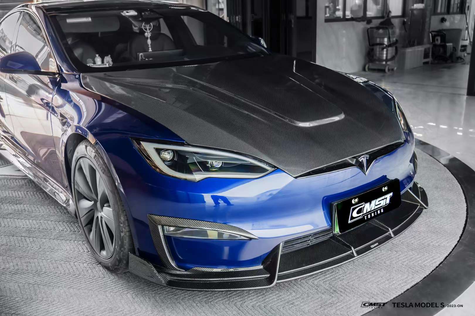 CMST Carbon Fiber Full Body Kit for Tesla Model S 2023+ Aftermarket Carbon Fiber Part / Bodykit - Robot Bodykits