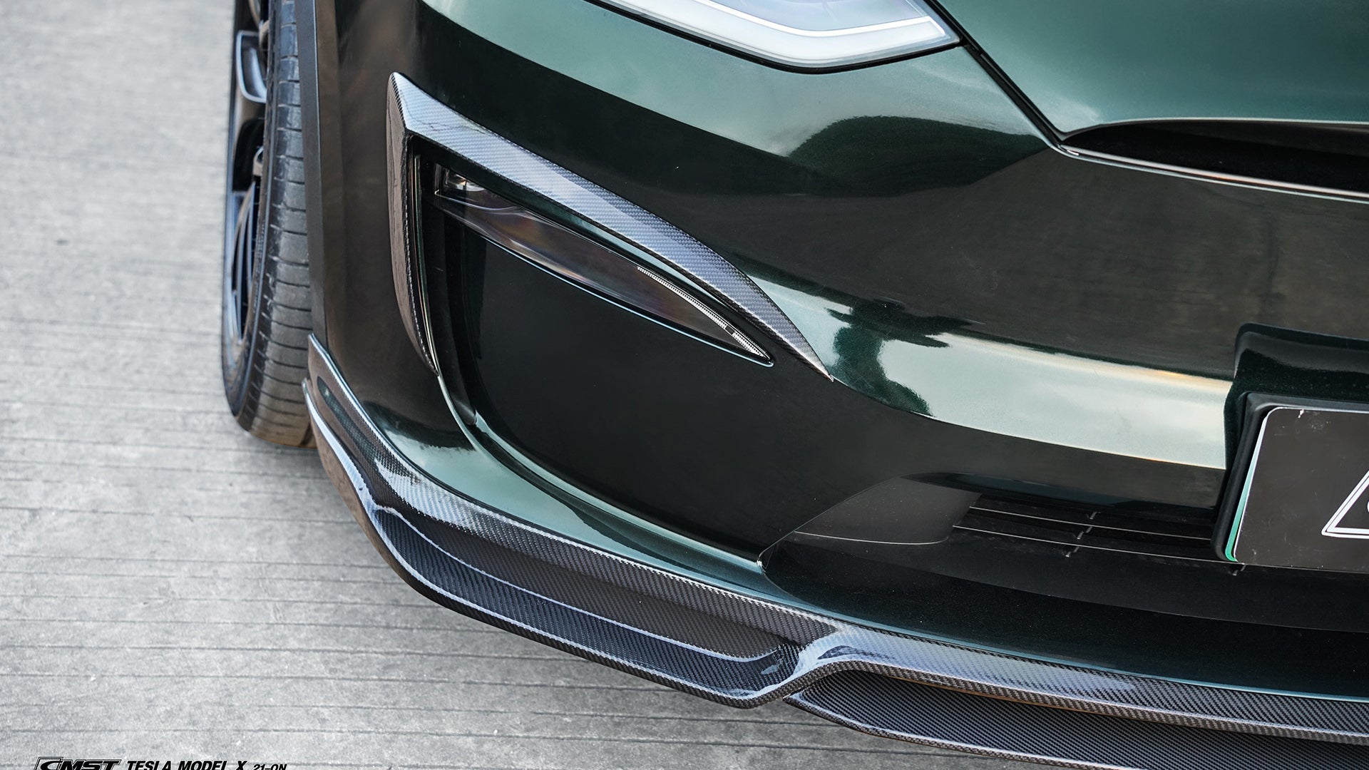 CMST Carbon Fiber Full Body Kit for Tesla Model X Gen 2 2022 - 2026 Aftermarket Carbon Fiber Part / Bodykit - Robot Bodykits