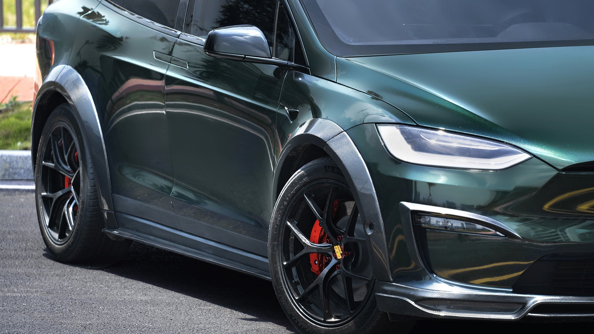 CMST Carbon Fiber Full Body Kit for Tesla Model X Gen 2 2022 - 2026 Aftermarket Carbon Fiber Part / Bodykit - Robot Bodykits