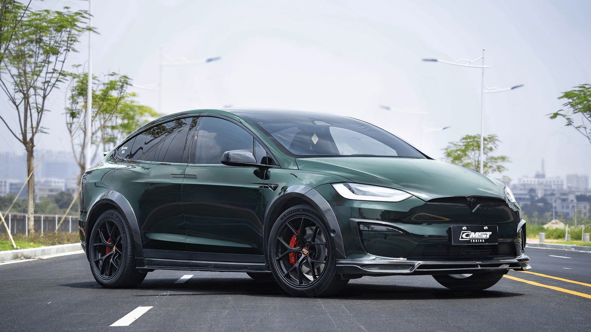 CMST Carbon Fiber Full Body Kit for Tesla Model X Gen 2 2022 - 2026 Aftermarket Carbon Fiber Part / Bodykit - Robot Bodykits