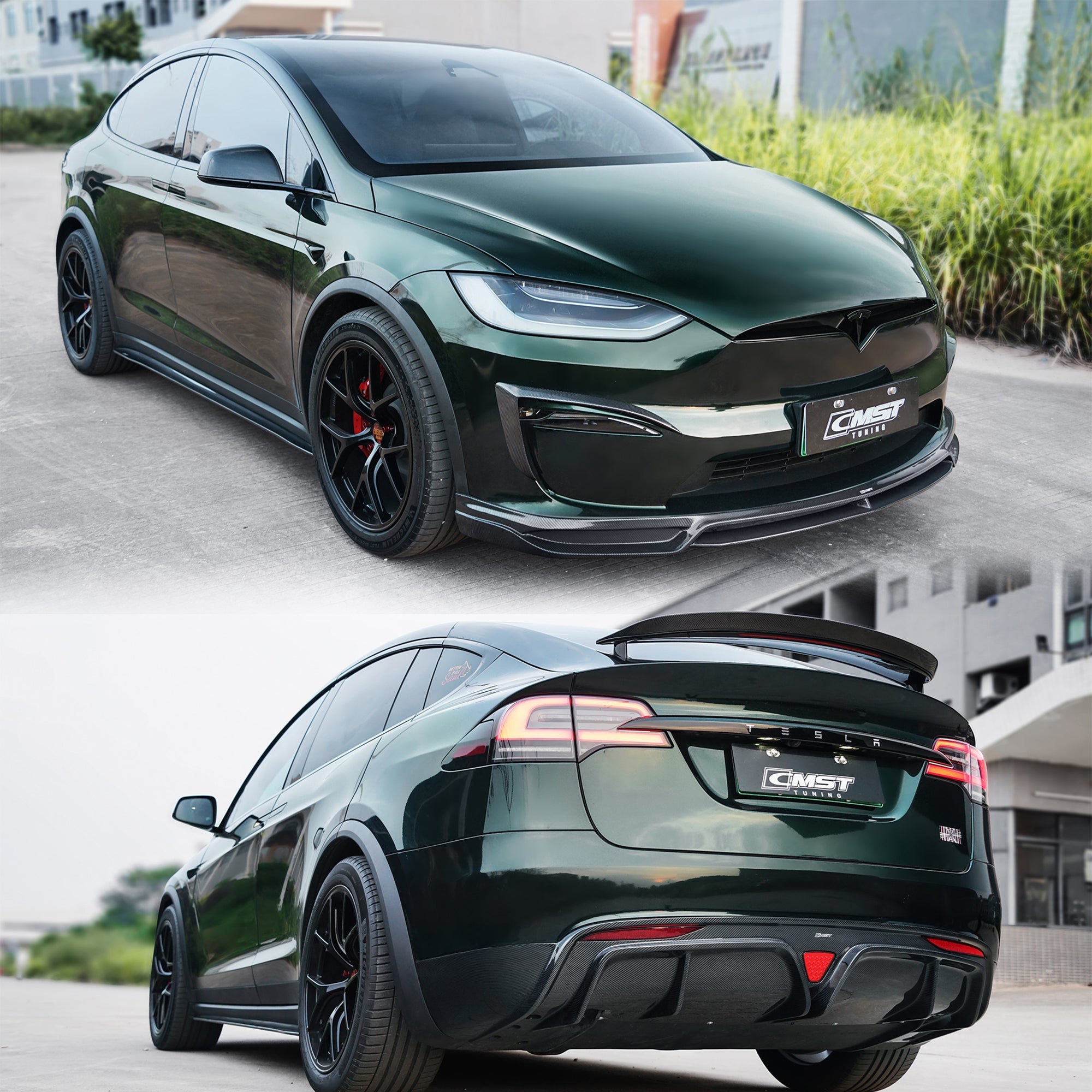 CMST Carbon Fiber Full Body Kit for Tesla Model X Gen 2 2022 - 2026 Aftermarket Carbon Fiber Part / Bodykit - Robot Bodykits