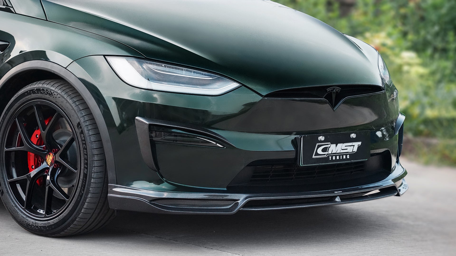CMST Carbon Fiber Full Body Kit for Tesla Model X Gen 2 2022 - 2026 Aftermarket Carbon Fiber Part / Bodykit - Robot Bodykits
